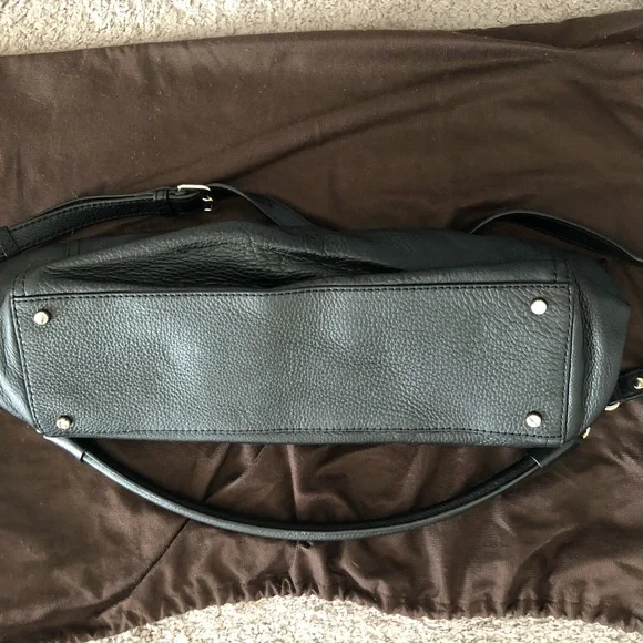 Large Leather Kate Spade Satchel Hobo